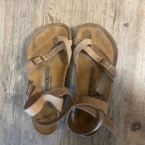Birkenstock Yara Tobacco sandals